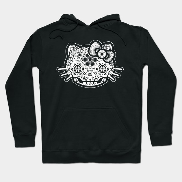 El Día De Los muertos Gatito Hoodie by trev4000